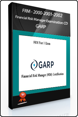FRM – 2000-2001-2002 Financial Risk Manager Examination CD, GARP