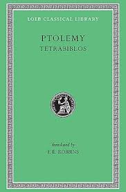 Claudius Ptolemy – Tetrabiblos. Quadripartite Mathematical Thesis