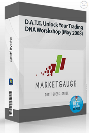 Geoff Bysshe – D.A.T.E. Unlock Your Trading DNA Worskshop
