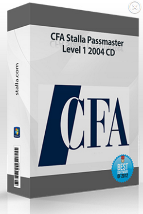 CFA Stalla Passmaster Level 1 2004 CD