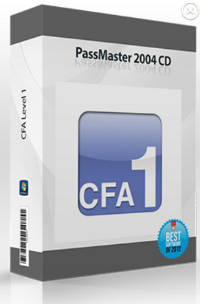 CFA Level 1 – PassMaster 2004 CD