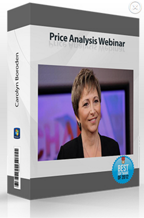 Carolyn Boroden – Price Analysis Webinar