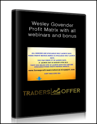 Wesley Govender - Profit Matrix with all webinars and bonus
