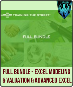 Full Bundle - Excel Modeling & Valuation & Advanced Excel