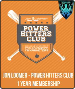 Jon Loomer - Power Hitters Club - 1 Year Membership