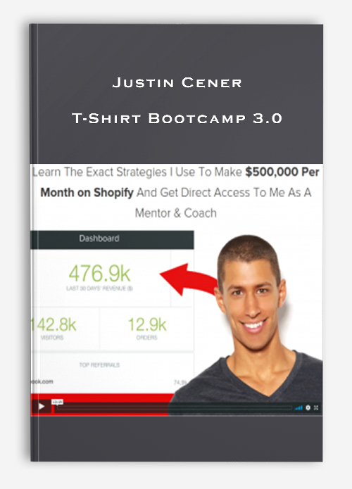 Justin Cener – T-Shirt Bootcamp 3.0