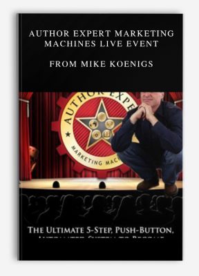 Author Expert Marketing Machines Live Event from Mike Koenigs