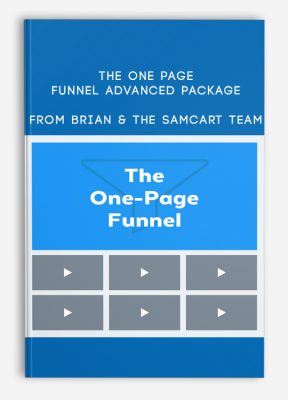 The One Page Funnel Advanced Package from Brian & The SamCart Team